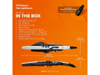 <b>Roland Aerophone AE-20 Saxofone Eletrónico ZEN-Core USB Bluetooth</b> <b>Roland Aerophone AE-20 Saxofone Eletrónico ZEN-Core USB Bluetooth</b>